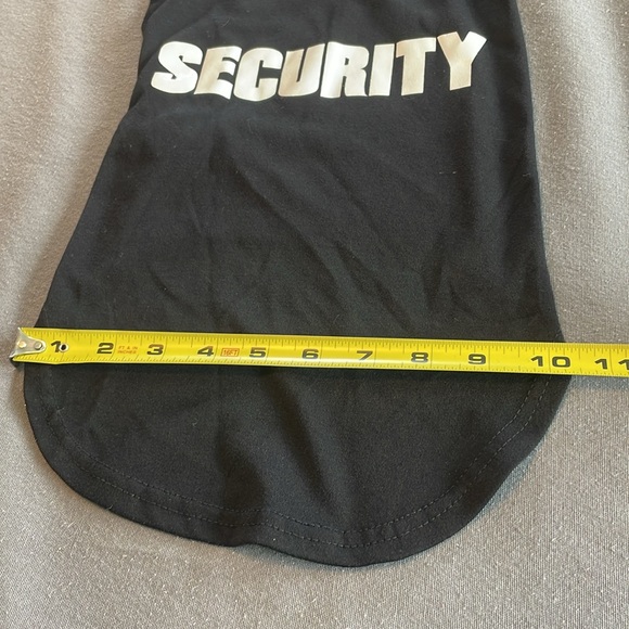 Small dog breed, size Large Security Tee Shirt Costume - Picture 5 of 8